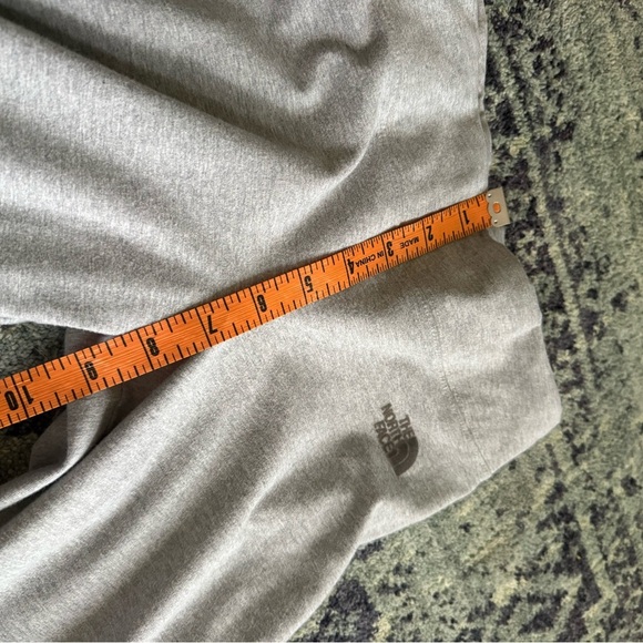 Women’s The North Face Size Small Gray Cotton Blend Pull On Straight Leg Pants - Picture 9 of 11